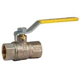 Rutulinis ventilis dujoms BIANCHI 15, 1/2'', vidus/vidus, su ilga rankenėle