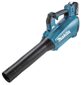 Akumuliatorinis pūstuvas MAKITA DUB184RT, 18 V, maks. oro srautas 12,7m³/min, bešepetėlis variklis, svoris 3,0 kg, komplekte 5,0 Ah akumuliatorius ir DC18RC pakrovėjas