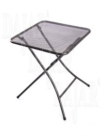 Metalinis stalas ONYX, 60 x 60 cm