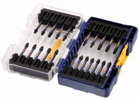 Smūginių sukimo antgalių rinkinys IRWIN Impact Pro, PH1 x2 PH2 x4, PH3 x1, Pz1 x2, Pz2 x5, Pz3 x1, T20 x4, T30 x3 vnt.