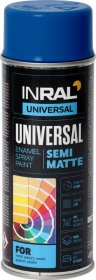 Aerozoliniai dažai INRAL Universal, gencijono mėlyna RAL5010, pusiau mat., 400ml