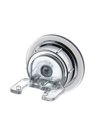 Laikiklis skustuvui RIDDER 12014100, 55 x 55 x 52 mm, priklijuojamas, plastikinis, skaidrus