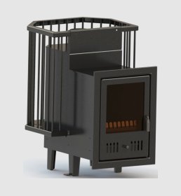 Malkinė pirties krosnelė ANTARA PK-1, pirties plotas 4-5 m3, pirties tūris 12-15 m3