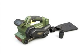 Akumuliatorinis juostinis šlifuoklis HERVIN BATTERY PLST-839, 20 V, 6 greičiai, 76x457 mm, 120-350 m/min,  be akumuliatoriaus ir kroviklio