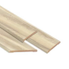 Laminuotų durų su užlaida apvadai VOSTER, spl. Oak latte, 2150x60x8 mm, 2 vnt., 1140x60x8 mm, 1 vnt.