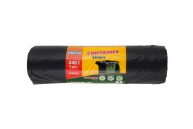 Šiukšlių maišai PLASTA 1000100, PE, 60 x 100 x 125, 240 l, 5 vnt., plėvelės storis 50 mikr.