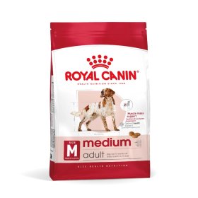 Sausas šunų ėdalas ROYAL CANIN, visavertis pašaras suaugusiems vidutinės veislės šunims (nuo 11 iki 25kg), nuo 12 mėnesių iki 7 metų amžiaus, 15 kg