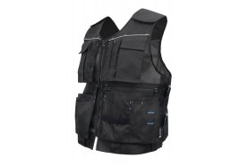 Liemenė HOGERT WORKWEAR Helwig, įrankiams, 100% poliesteris,juoda spalva