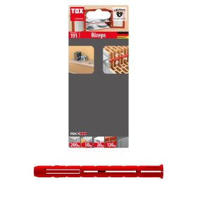 Dvigubo išsiplėtimo kaištis TOX Bizeps, 8/90, 6 vnt.