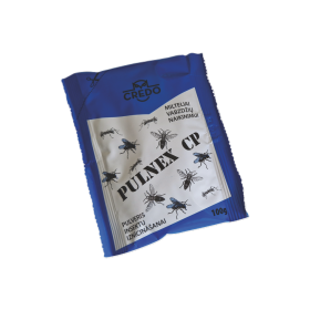 Insekticidiniai milteliai vabzdžių naikinimui Pulnex CP, 100 g
