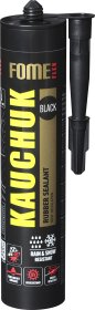 Hermetikas FOME FLEX Kauchuk, 300 ml, kaučiukinis, juodos spalvos