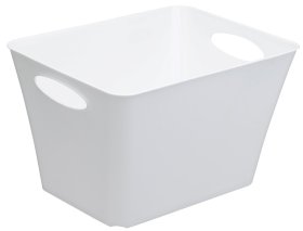 Daiktadėžė ROTHO Living, 24 l, baltos sp.