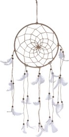 Sapnų gaudyklė, džiutas, ilgis 70 cm