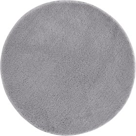 Kilimas AREZZO, D-67 cm, apvalus, antracito spl., 100% poliesteris, 700977
