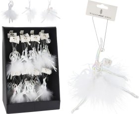 Eglutės žaisliukas Balerina, 3 skirtingi dizainai, 15 x 10 x 2 cm