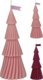 Žvakė Kalėdų Eglė, 2 skirtingos sp., 7 x 21 cm