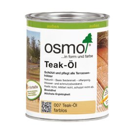 Aliejus terasoms OSMO Osmo 007, skaidrus, 0,75 l