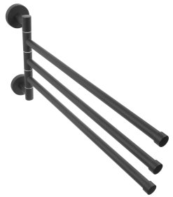 Rankšluosčių kabykla BA-DE Carbon, 42 x 21 cm, triguba, juoda, CKB-7430 99