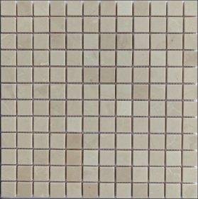 Natūralaus akmens mozaika MONA MOSAICS T11, 305 x 305 x 6 mm, 15 vnt./dėž., spl. smėlinis marmuras