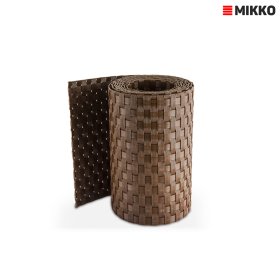 Tvoros juosta MIKKO, plotis 19 cm, ilgis 12,75 m, Rattan ruda spalva