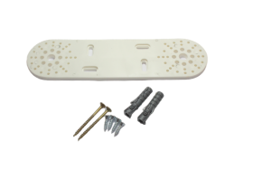 Montažinė plokštelė AQUER, plastikinė, universali