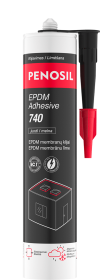 Hibridiniai klijai PENOSIL EPDM Adhesive 740, 290 ml, juodos spalvos