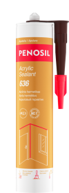 Akrilinis hermetikas PENOSIL Acrylic Sealant 636, 280 ml, pilkos spalvos