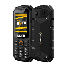 Mobilus telefonas eSTAR ROCK, baterijos talpa 1800 mAh, IP68, įkraunamas USB-C laidu, 2x SIM lizdai, ESTROCK2G