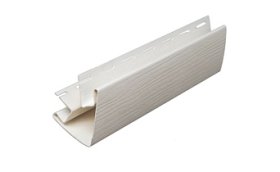 Išorinis PVC kampas S 12 SIDING BOR, Ilgis 3,05 m, baltos spalvos