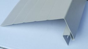 Palanginis PVC kampas S 20 SIDING BOR, Ilgis 3,39 m, smėlio spalvos