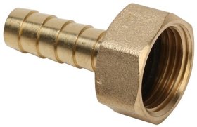 Žalvarinis antgalis GF, 1/2 x 9'', vidinis sriegis Skirtas žarnos pajugimui, dujoms, 14-0-0-030