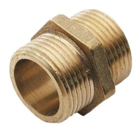 Sujungimas, žalvarinis, 1'', išorė/išorė, 241237