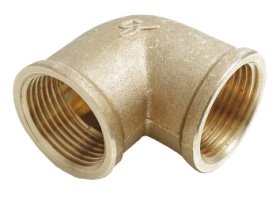 Žalvarinė alkūnė, 90°, 3/4'', 241273