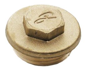 Žalvarinė aklė, 1/2'', išorinis sriegis, 241401