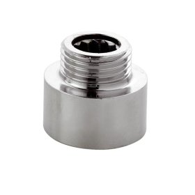 Redukuotas sujungimas, chromuotas REMER, 1 x 3/4'', vidus/išorė, 20542