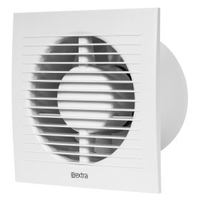 Buitinis ventiliatorius EUROPLAST E-Extra EE125T, 125mm, su laikmačiu