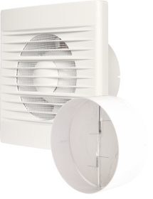 Buitinis ventiliatorius DOSPEL Styl 120WC, d120, su laikmačiu