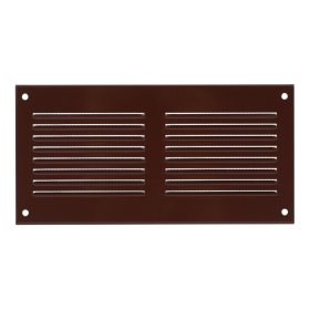 Ventiliacinės grotelės EUROPLAST MR2010B, 200 x 100, metalinės, rudos spalvos