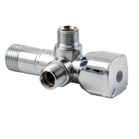 Ventilis kampinis ARCO Twin, 3/8", rutulinis