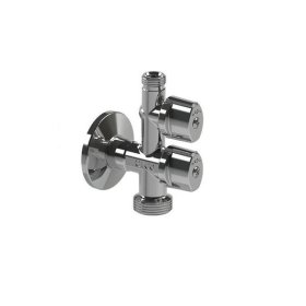 Ventilis kampinis ARCO, 1/2x3/4x3/8-10, kombinuotas