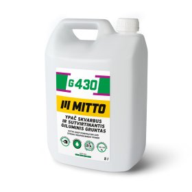 Giluminis gruntas MITTO G430, 5 l, ypač skvarbus ir sutvirtinantis