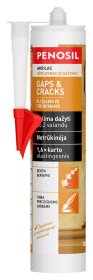 Akrilinis hermetikas PENOSIL Gaps & Cracks, 310 ml, elastingas, baltas