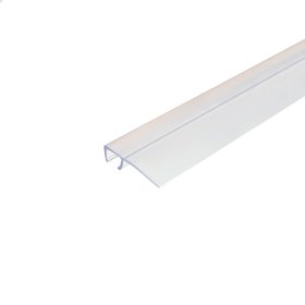 Dušo tarpinė HARMONY HAR-0390, vertikalus sandariklis dešinėms durims/stacionarioms dušo sienoms kabinoje, 6 mm, skaidri