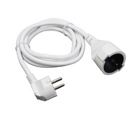 Ilgiklis ORRO, 1 lizd., 10 m, su įž., be jungiklio, 3x1,5 mm, baltos sp., 53141