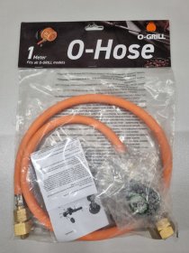 Dujų žarna/reduktorius  O-GRILL, dujinėms kepsninėms