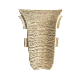 Grindjuostės vidinis kampas KORNER Optima Nr.M-305, spl. ąžuolas  "Belvedere", 2 vnt.