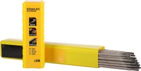 Plieno suvirinimo elektrodai STANLEY ADV B, anglinis ir mažai legiruotas, 3,25 mm, 58 vnt.