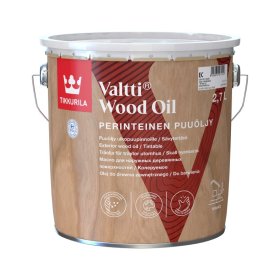 Aliejus terasoms ir lauko baldams TIKKURILA, Wood Oil (Puuoljy), 2,7 l, EC bazė