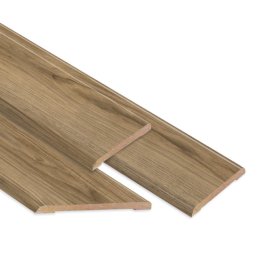 Laminuotų durų su užlaida apvadai VOSTER, spalva Italian walnut, 2150x60x8 mm, 2 vnt., 1140x60x8 mm, 1 vnt.