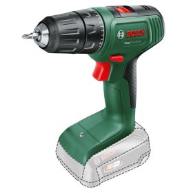 Akumuliatorinis suktuvas BOSCH Green Easy Drill 18V-40 Solo, 18V, maks. sukimo momentas 40 Nm, LED apšvietimas, 2 greičiai, 1,3 kg, be akumuliatoriaus ir kroviklio